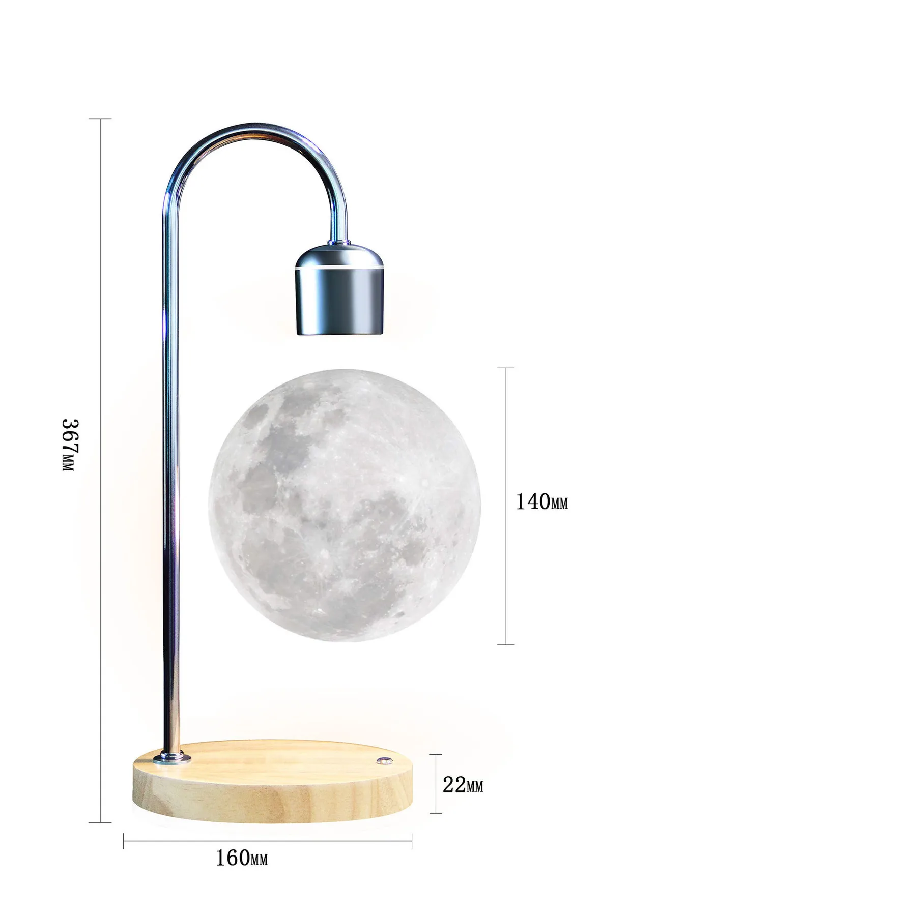 Floating Moon Lamp - Image 4