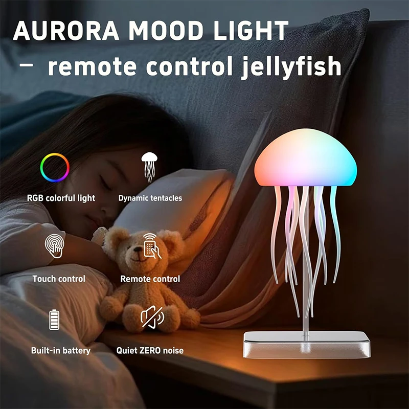 LED Jellyfish Lamp - Image 2