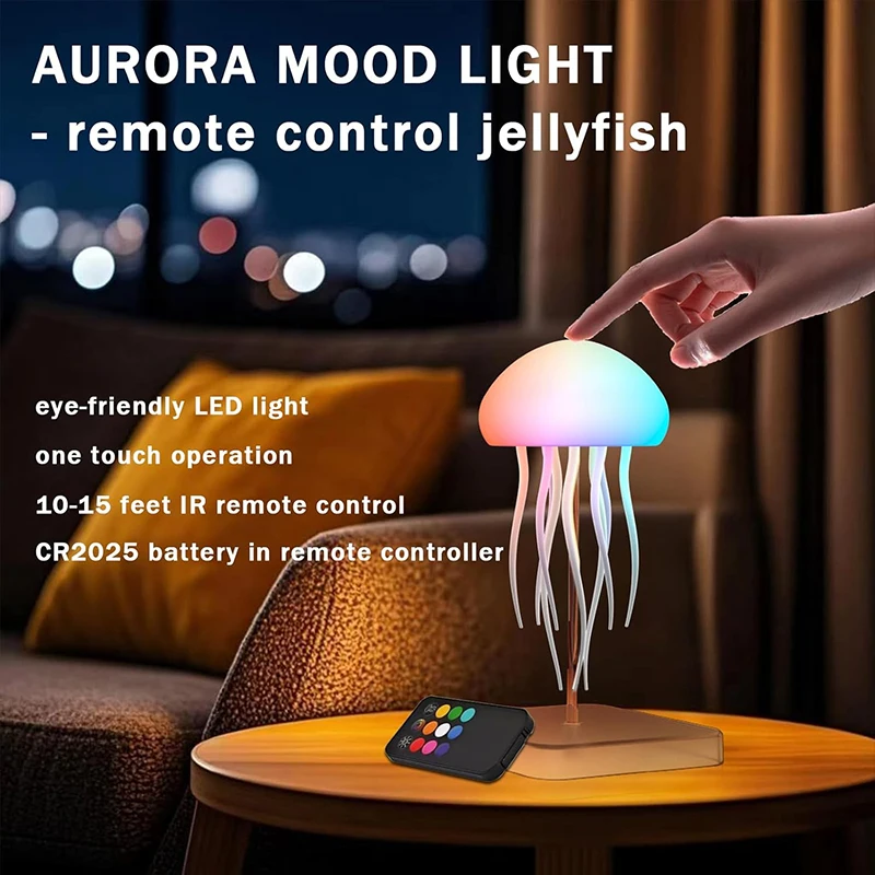LED Jellyfish Lamp - Image 4